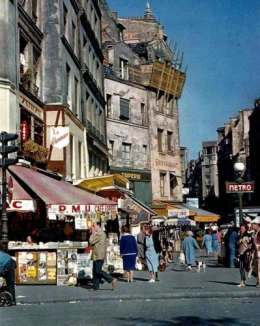 paris,rue rambuteau,les halles