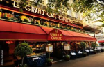 Le grand café, Paris, caissière