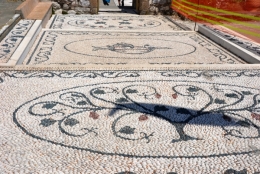 mosaique,Rhodes,Grèce