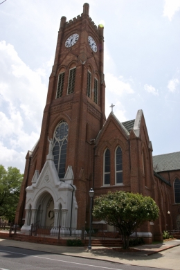 saint,xavier,cathédrale,alexandria,louisiane