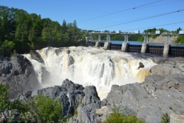 nouveau,brunswick,voyage,chutes,rivière,pédestre,grand sault,fredericton
