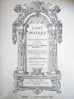 Un exemplaire de la publication (1882)