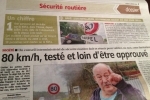 80 km/h,sécurité routière,automobile