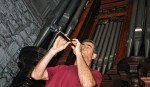 Sainte Anne d'Auray, André le Meut devant le grand Orgue.jpg
