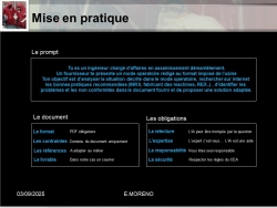 IA Opérationnelle et Prompt Engineering appliqués