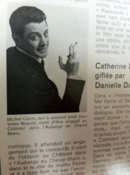 michel caron,l'auberge du cheval blanc,offenbach