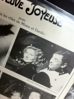 michel caron,la veuve joyeuse