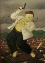 La muerte de Pablo Escobar, Botero, Museo de Antioquia, Medellín, Colombia