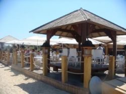 bar-restaurant sur plage