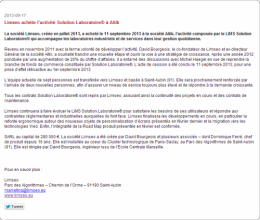 gazette du laboratoire