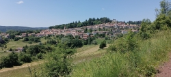 Beau point de vue sur ce village