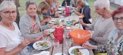 LE SOIR : dîner au camping