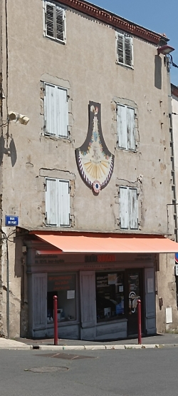 Langeac : cadran solaire
