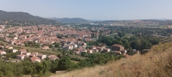 vue panoramique sur Langeac