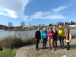 Départ de la randonnée