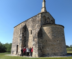 Départ de la chapelle St Laurent XI° s