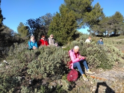pause goûter au soleil