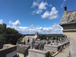 La Chapelle vue du cimetière