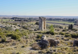 Vue du site des Tours de Castillon