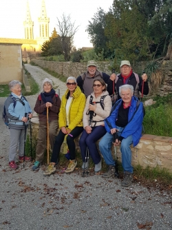 puis pause devant l'Abbaye