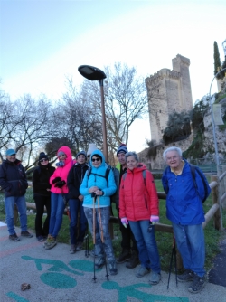 de retour au pied de la Tour Philippe le Bel