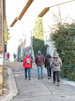 Nous rejoignons nos voitures garées dans la montée