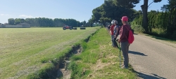 derrière le domaine Monblan