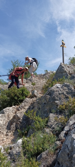 Et en avant la descente .... délicate !