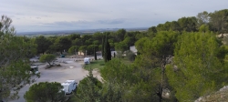 vue sur notre parking