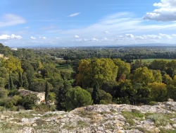 en admirant toujours le panorama ....