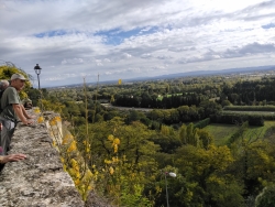 comme d'un balcon .....