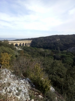 Vers Pont du Gard -samedi 13 février