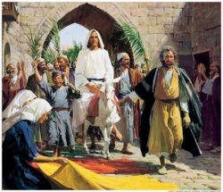 Entrée triomphale du Christ à Jérusalem