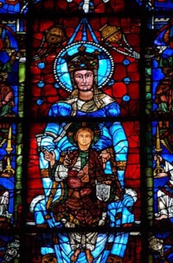 Vitrail de la cathédrale de Chartres