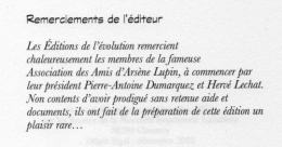 Dubosc,Le Formidable Evénement,Cataclysme,Manche