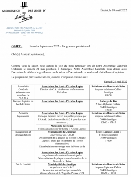 Journées Lupiniennes