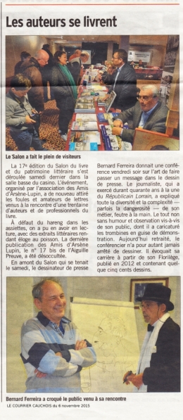 Bernard Ferreira,Salon du Livre