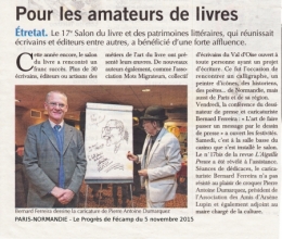 Bernard Ferreira,Salon du Livre