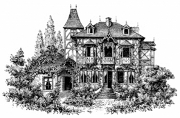 Etretat,Clos Lupin,Maurice Leblanc