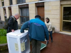 Les livreurs en action