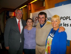 Avec Marie-Christine et Eric