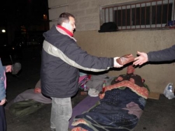 Gilles en Père Noël