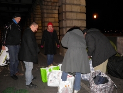 Sous le métro aérien