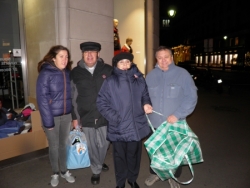 Fin de maraude:Boulevard Haussmann