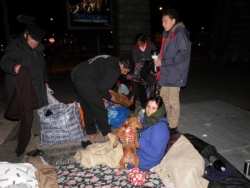 Sous le métro aérien