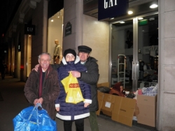 Fin de maraude:Boulevard Haussmann