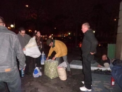 Chrystelle et Bernard en plein travail
