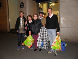 Fin de maraude:Boulevard Haussmann