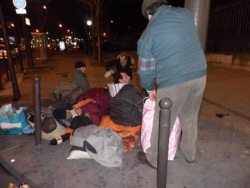 Maraude du 14 janvier 2010