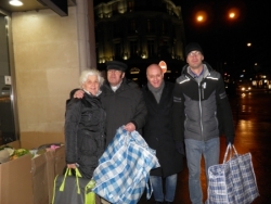 Fin de maraude:Boulevard Haussmann